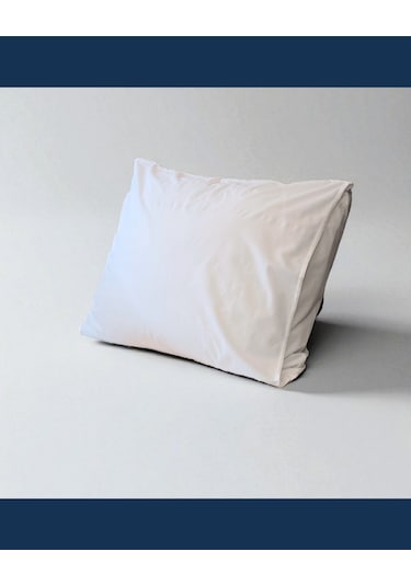 Safex Yastık Alezi Su Geçirmez Kumaş 50x70 +20cm İç Kapaklı Beyaz