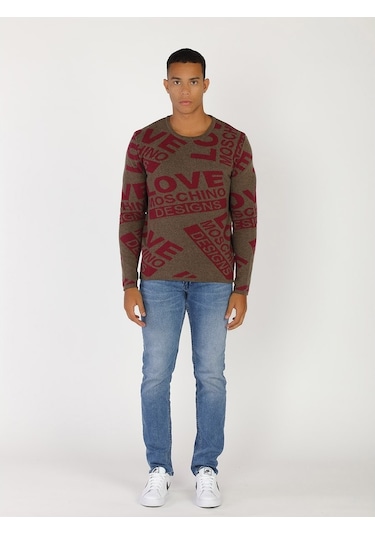 Moschino Yeni Moschıno Erkek Kazak (386805139) Beyaz