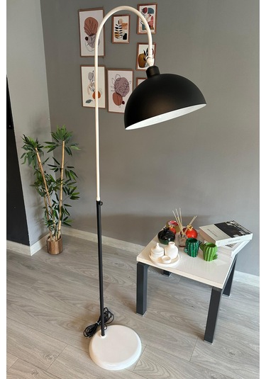 Legend Lambader Hareketli Başlık Modern Dekoratif Metal Oturma Odası Çalışma Odası Lambası Siyah