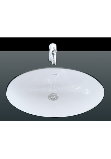 Creavit Tp205 Tezgah Altı Oval Lavabo 40 x 52 CM Beyaz