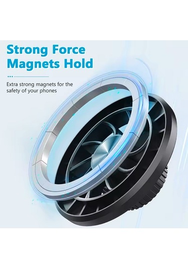 Blue Spectrum H-ct125 Ekstra Güçlü Manyetik Araç İçi Telefon Tutucu Siyah