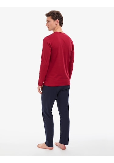 Pierre Cardin Erkek Bordo Pijama Takım 50322632-900