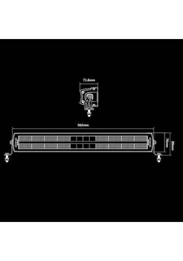 Strands Off-road Led Bar Siberia Dr 22" 56cm 809181