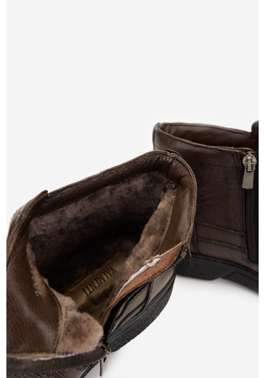 Valmenti Erkek Hakiki Deri Kahverengi Casual Bot 01 2076 Erk Bot Sk24-25 Kahve Kahverengi