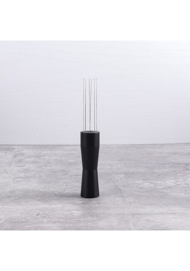 Moveevo Stainless Steel Espresso Çekirdek Karıştırıcı - Ergonomik Tutuş,均匀 Dağıtım, İçinden Geçirmeyi Optimizasyon, Siyah 13.5x2cm Diğer