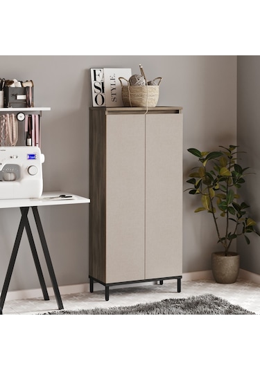 Robin Home Gloria Çok Amaçlı Dolap Banyo Dolabı Mutfak,Ofis,Kiler (484879304) Bej