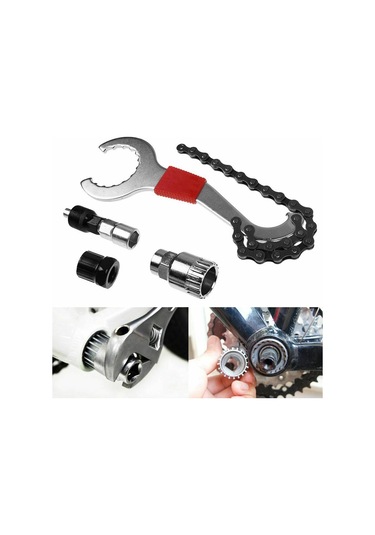 Suntek Dağ Bisikleti Bisiklet Tamir Aleti Kiti 4'lü Set Çok Renkli