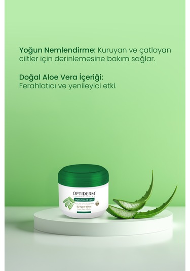 Optiderm Vazelin Aloe Vera 100 Ml