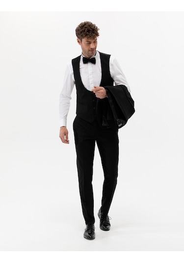 Pierre Cardin Erkek Siyah Smokin 50265124-vr046 Siyah