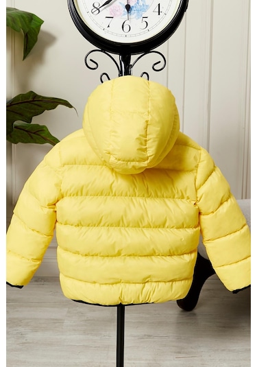 Benitto Kids Erkek Bebek Çocuk Mont 51282 Sarı
