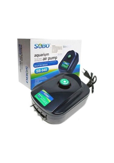 Sobo Dört Çıkışlı Akvaryum Hava Motoru SB-948