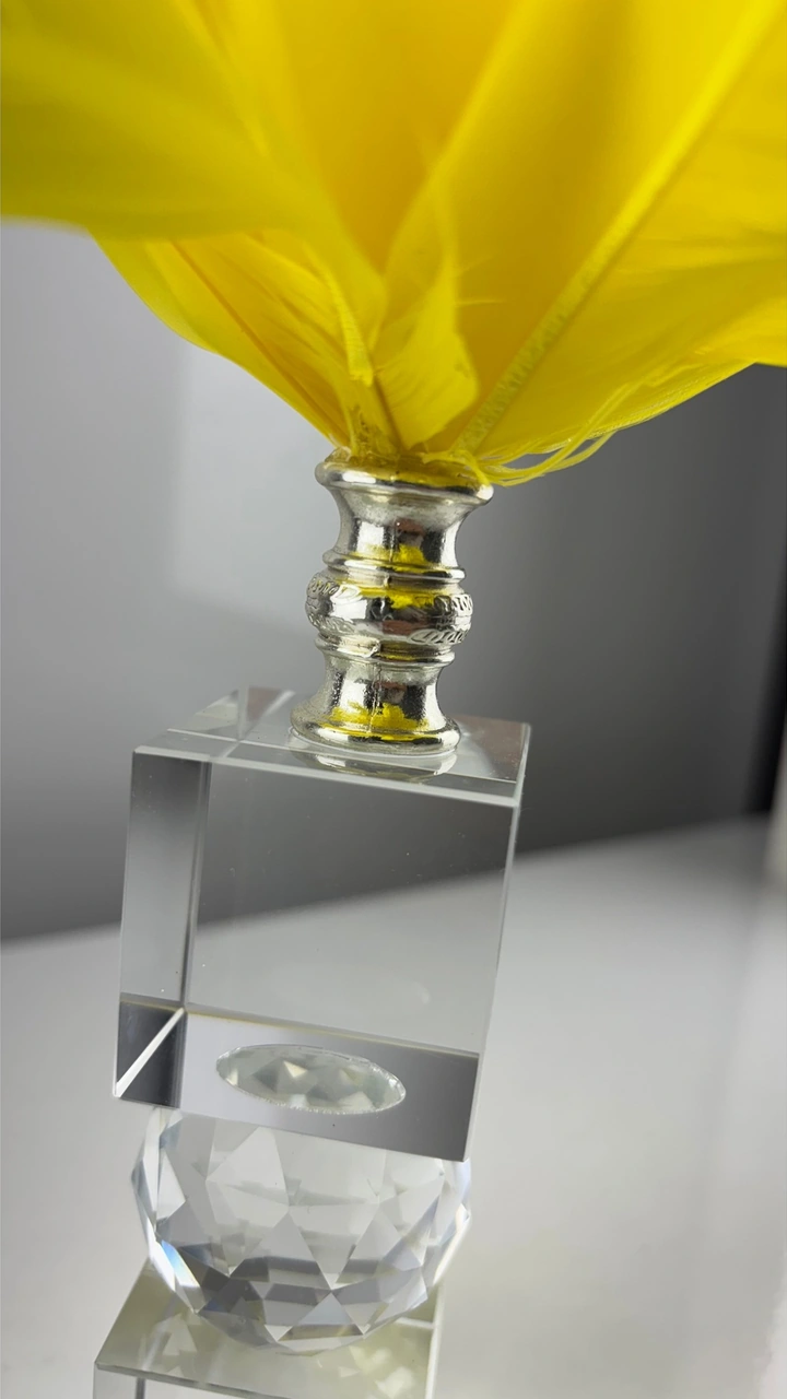 Ty-sr-krm Kristal Kartal Tüy Dekoratif Obje Biblo Süs Eşya Salon Aksesuar Sehpa Masa Konsol Ofis Salon Dekor