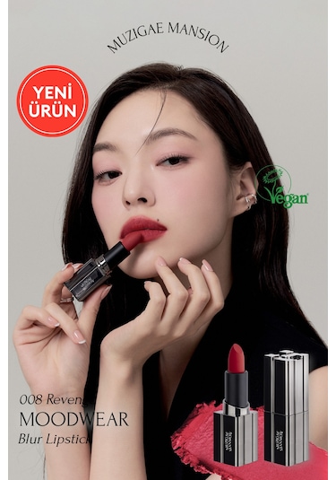 Muzigae Mansion Moodwear Blur Lipstick 008 Revenge
