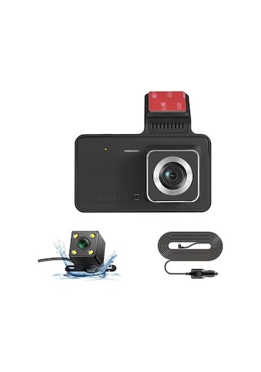 Mb-200 4" Fullhd Araç İçi Ön Ve Arka Kamera.türkçe Menü+g-sensör