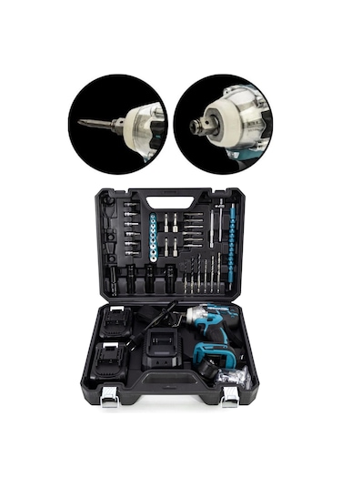 Branzeg Full Setli Torklu (Yedek Mandrenli) Vidalama Somun Sıkma