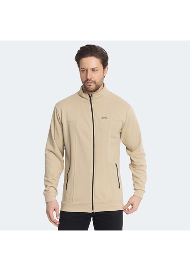 Slazenger KAGISONA IN Erkek Sweatshirt Bej