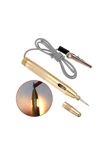 12 v Araç Kontrol Kalemi Timsah Ağızlı