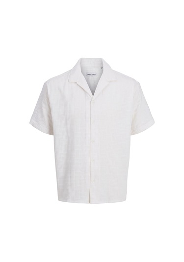 Jack & Jones Jjematteo Resort Erkek Gömlek Beyaz