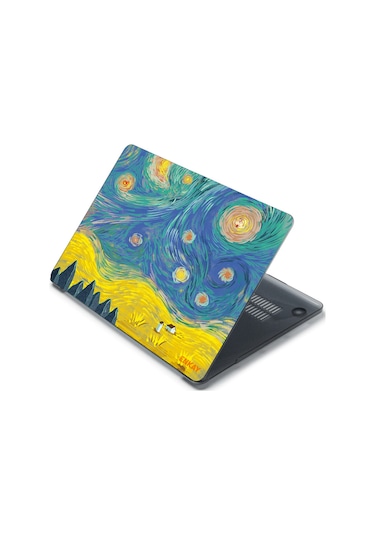 Macbook Pro 13" A2251/A2289/A2338 Desenli Koruyucu Laptop Kılıfı Alan