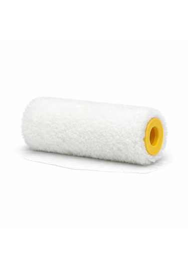 Asemu 10 Cm Parmak Boya Rulosu Yedeği 10 Adet Mikro Elyaf, İz Bırakmaz