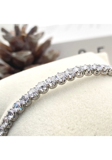 İnce Su Yolu Esnek Kelepçe Model Yüksek Kalite 316 L Çelik Silver 20 Cm Gümüş