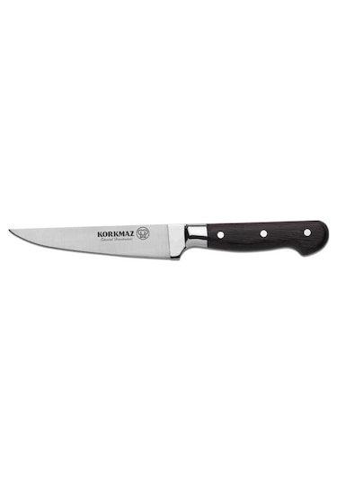 Korkmaz A712-03 Sürmene 17.5 CM Şef  Bıçağı Siyah