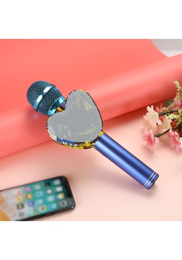 Reedark Kablosuz El Mikrofonu - Usb Şarjlı, Parti Ve Ev Kullanımı İçin Taşınabilir Mikrofon Hoparlör