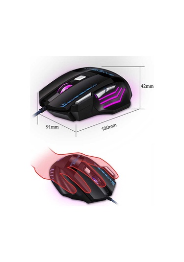 Kilifone - Oyuncu Mouse Gm02 Oyuncu Mouse - Siyah - T13506