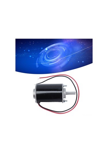 Dianziye 12v Hızlı Devirli Mıknatıslı Dc Motor, 3500 Rpm, Saat Ve Saat Yönü, Hız Ayarlı, 26mm Mil, Çim Biçme Makinesi İçin
