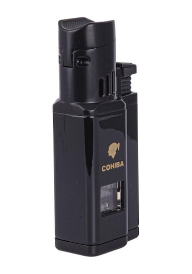 Cohiba Ccm0436sy 3 Jet Torch Puro Çakmağı Siyah
