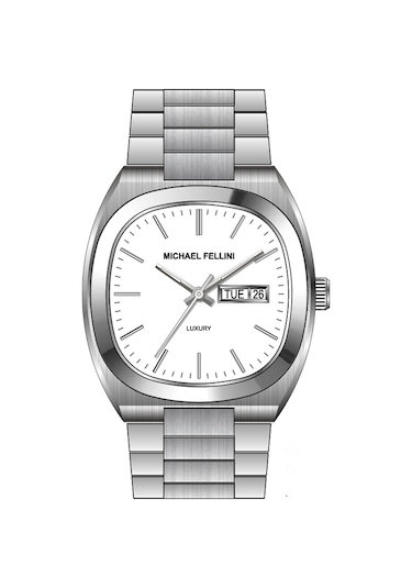Michael Fellini 2409-1 Unisex Kol Saati Altın - Siyah