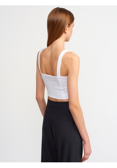 Dilvin Korse Top-Beyaz (499686241) Beyaz