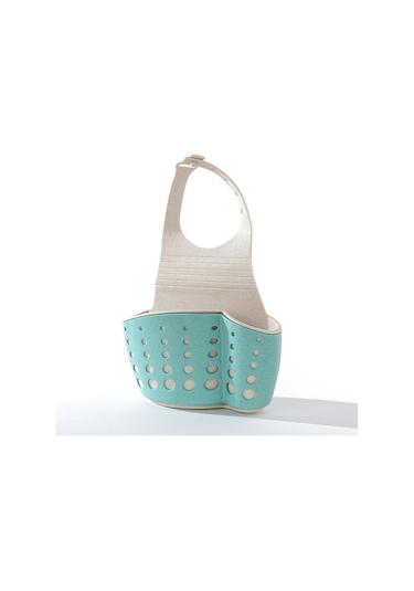 Tenfowee Küçük Buğday Desenli Çift Katlı Su Tüpü Sıvıakışlı Organizer - Ev Fırıncı Mutfak Sünger Depolama Rakımı Kuzey Avrupa Yeşili Diğer