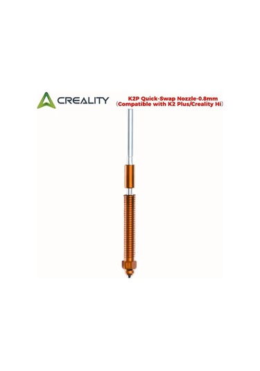 Dashanshop Creality K2 Plus Hızlı Değişim Nozul 0.4mm Titanyum Yüksek Akış