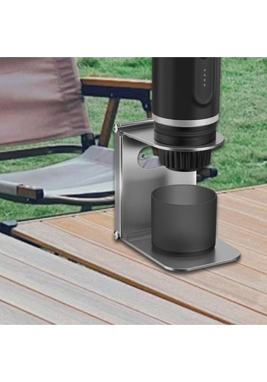 Homyl Kahve Damlatıcı Standı İstasyonu Rafı Yürüyüş Ofisi Için Gri