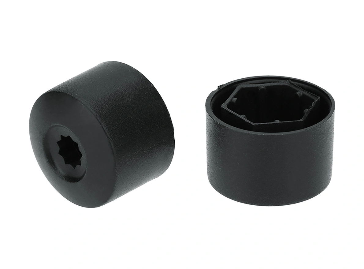 Neevoyu 17mm Yıldız Delikli Lastik Vida Toz Koruyucu Kapağı 20 Adet + Uygulama Aracı - Vw, Audi, Skoda Uyumlu