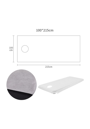 Suntek Hediye Için 10x Çarşaf Levha Koruyucu Kalın Yatak Örtüsü 100cmx215cm