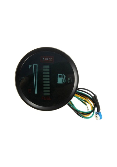 Otomobil Motosiklet Modifiye Yakıt Ölçer Led Ekran K12574
