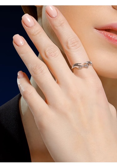 Sokolov 925 Ayar Gümüş Yüzük 34092571 Gri