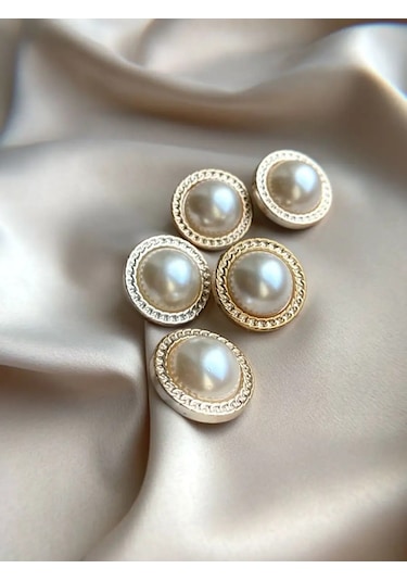 Siberiana 25 Mm İlik Düğmeli İnciler 160972333