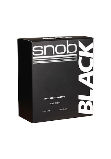 Snob Black Erkek Parfüm EDT 100 ML x 3