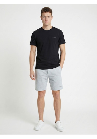 Loft Regular Fit Siyah Erkek T-shirt Lf2042953