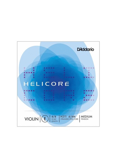 D'Addario H311 4/4M Helicore E Keman Teli (Mi)