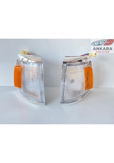 Toyota Hilux Ln85 1989-1997 Sinyal Lambası Takım Sağ - Sol Krom Tip