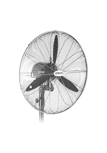 Bahçıvan Bsv 600 60cm Siyah 3 Kanatlı Sanayi Tipi Ayaklı Vantilatör