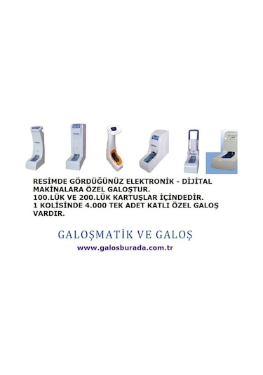 Botao Galoşu 100.Lük
