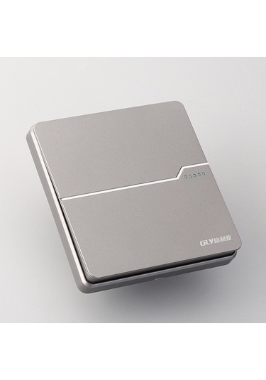 Besthome1 Tek Kutuplu 15a 250v Dekoratif Anahtar, Ev Ofis Sessiz Güvenli Işık Anahtarı