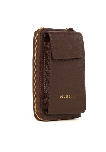 D223 Chocolate Çapraz Çanta Kadın Piumelli Milano Lısa Piumelli Bag Kahverengı
