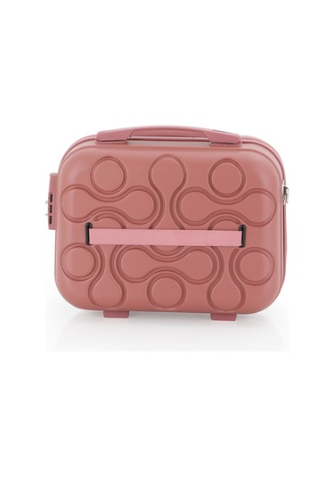 Mçs Polipropilen 3lü Valiz Seti Büyük & Kabin & Makyaj V376 S23sy1000053-set 00418 Koyu Pudra