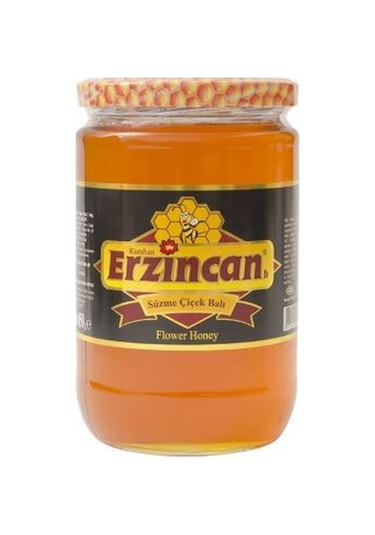 Erzincan Bal Erzincanlı Süzme Çiçek Balı 850 G